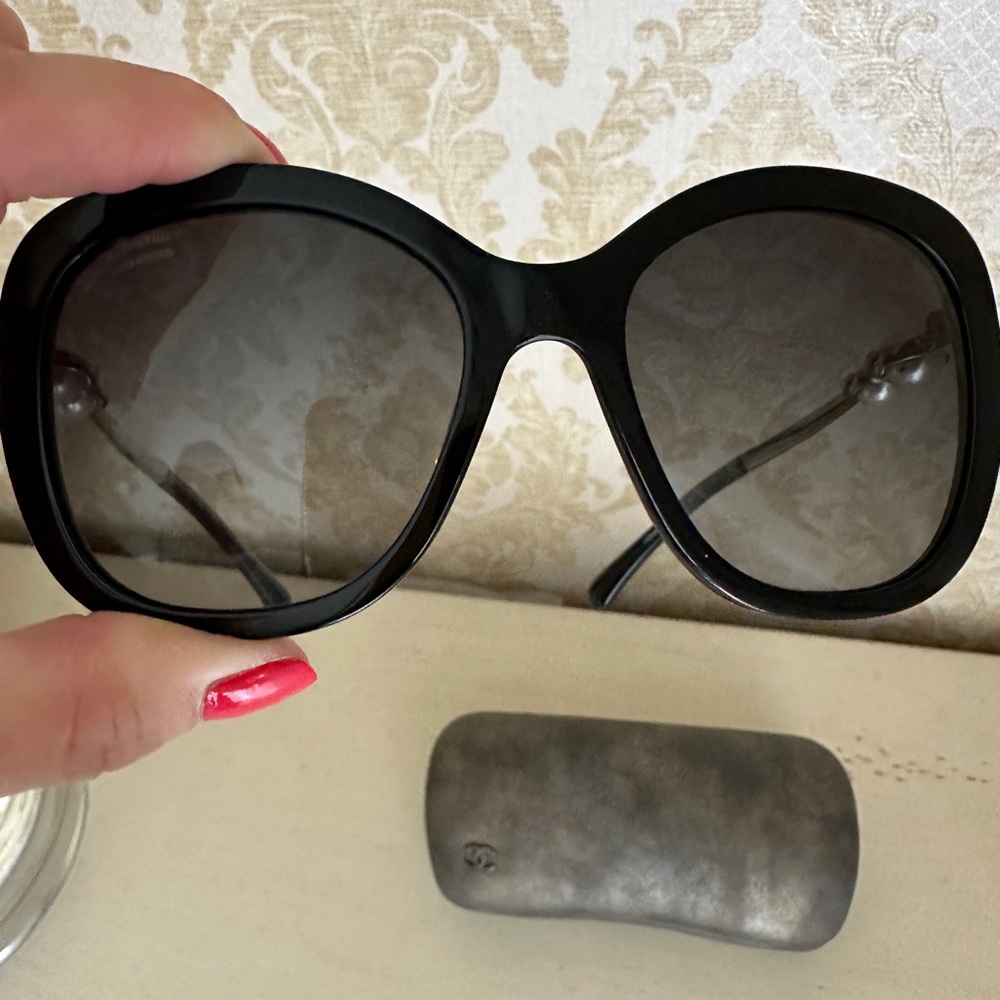 Chanel pearl sunglasses